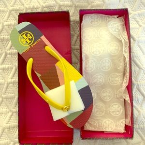 NWT Tory Burch Flip Flops